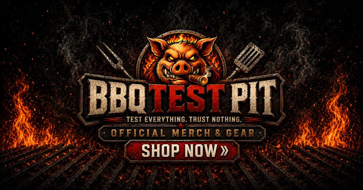 BBQ Test Pit official merch and gear. Shop now.